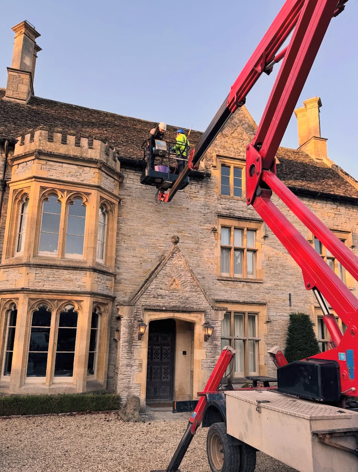 A Gutter Clearance Worthy of Bretforton Manor